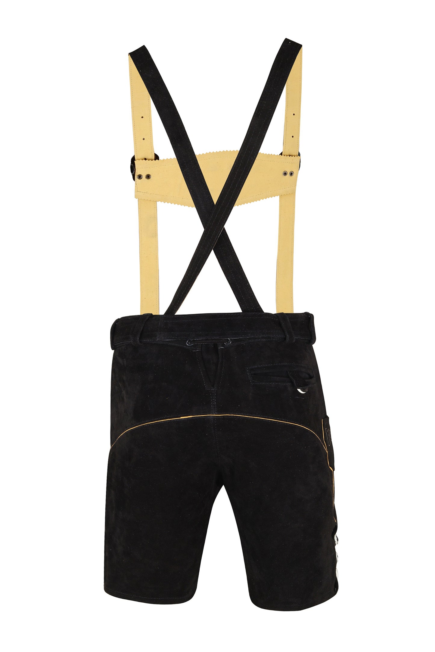 Lederhose Jup – black cow leather