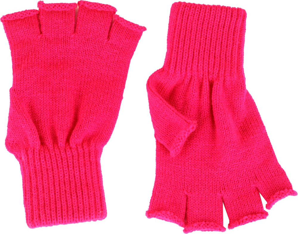Pink Fingerless Gloves – Carnival, Retro & Fancy Dress Party Accessory