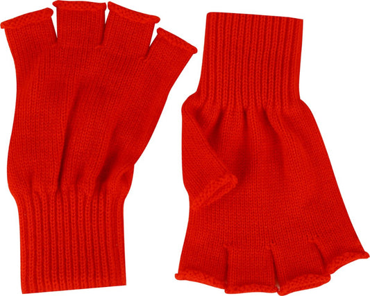 Fingerless Gloves – Theme Parties & Carnival – One Size Fits All – Red