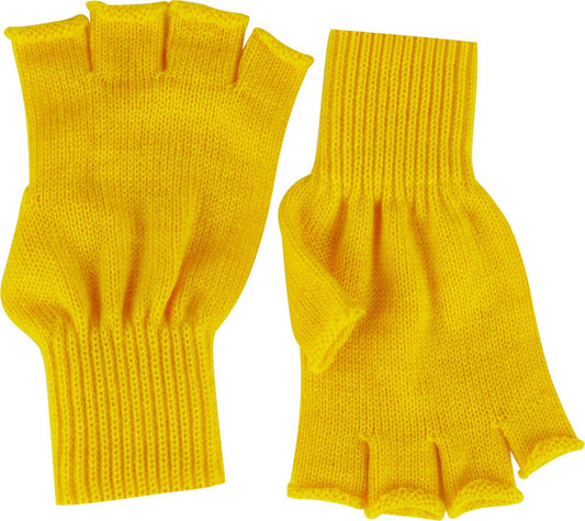 Fingerless Gloves yellow – Theme Parties – Carnival – One Size Fits All