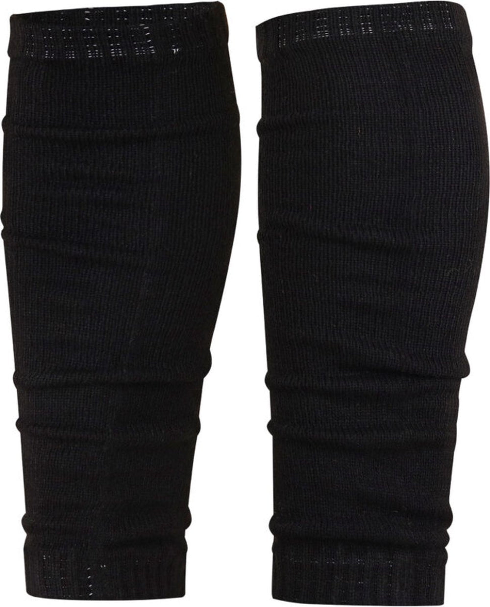 Black Leg Warmers – Acrylic – Standard Size – Must-Have for Carnival, Disco, Retro Party & 80s Look