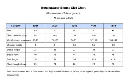 Traditional Dirndl Blouse Women  White –  Black Short Sleeves with Ruffles –  Oktoberfest Top
