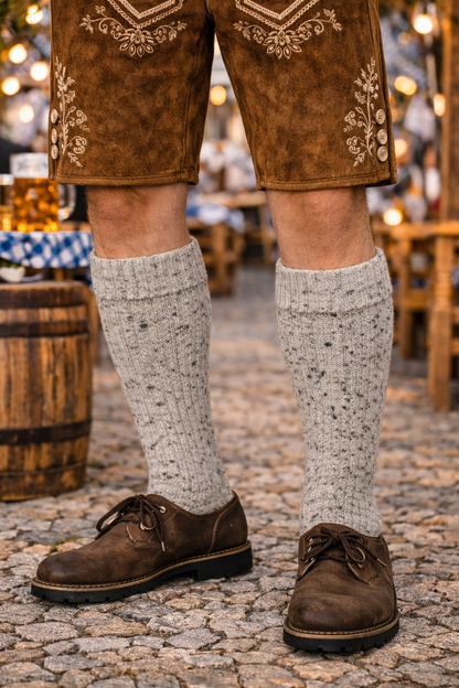 Bavarian Trachten Socks – Traditional Oktoberfest Knee Socks