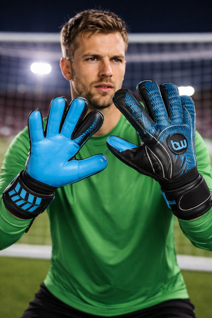 Adult Goalkeeper Gloves – Professional Soccer Gloves with Strong Grip & Comfort