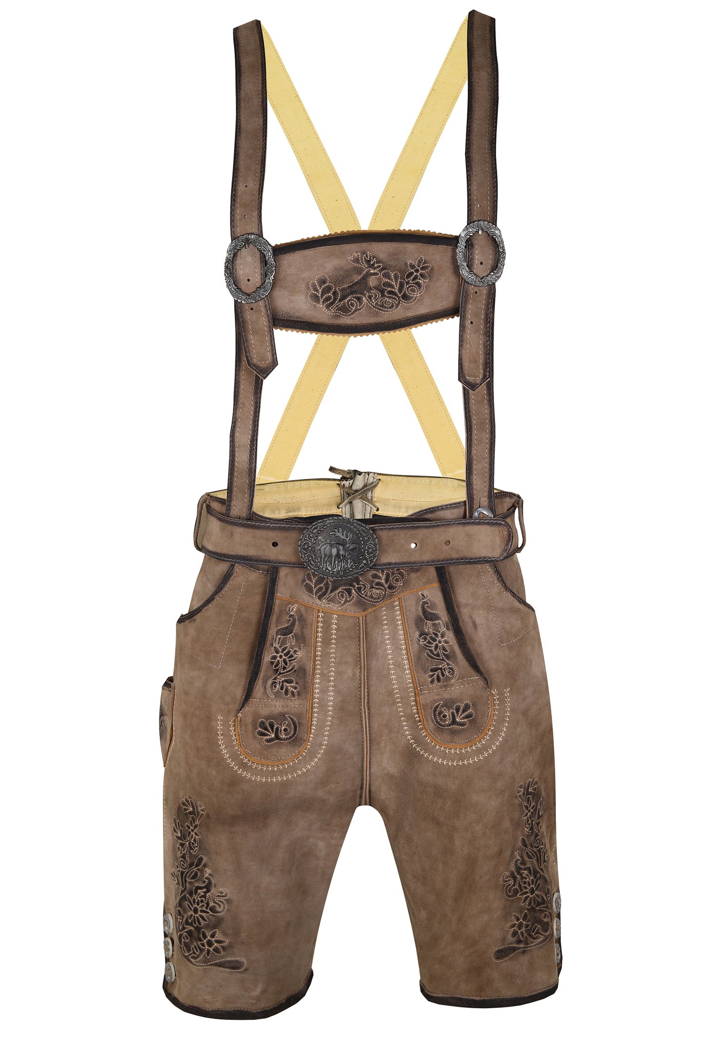 Lederhose Edelweiss Short