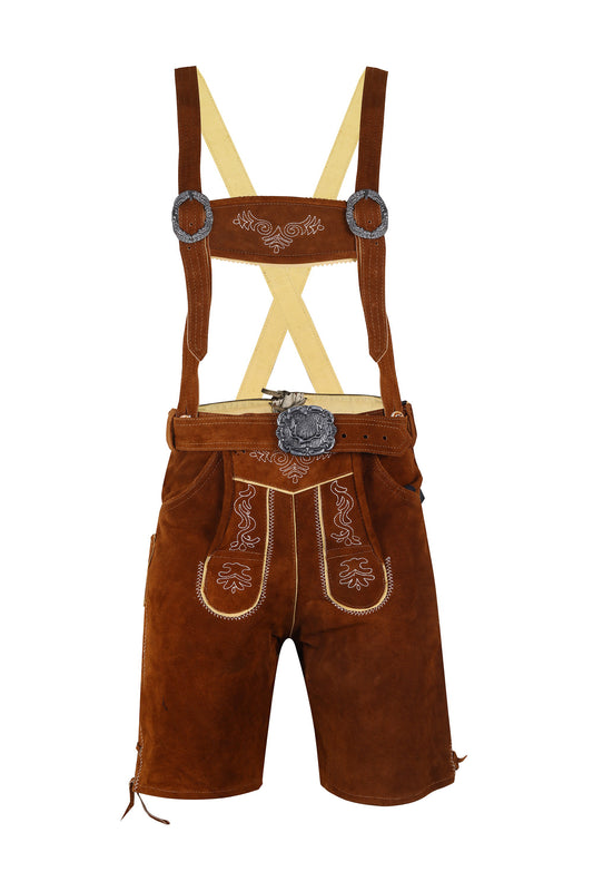 Lederhose Edelweiss Short