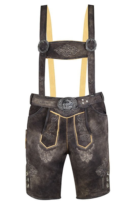 AlpenJäger Premium Goat Leather Lederhose