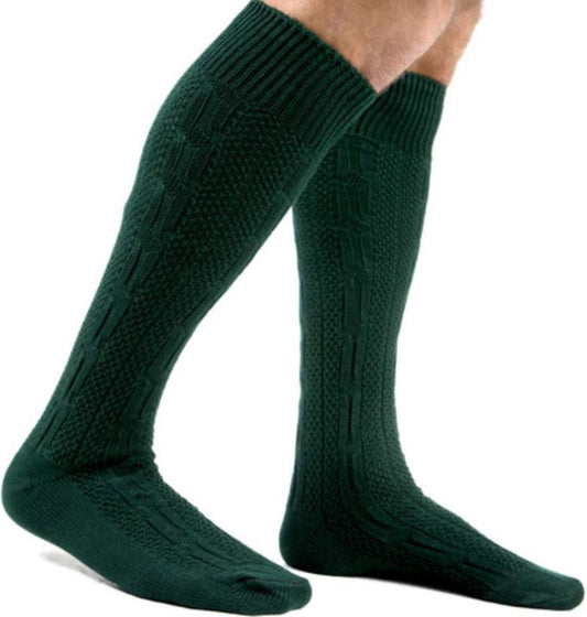 Traditional Trachten Socks – Premium Quality – Unisex- Green