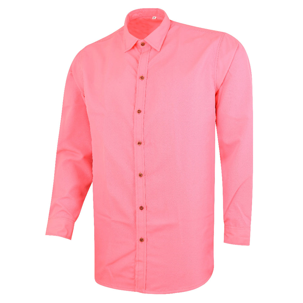 Carnival Fantasy – 80s & 90s Costume | Fluorescent Pink Shirt  Carnival Outfit | Fancy Dress -Unisex
